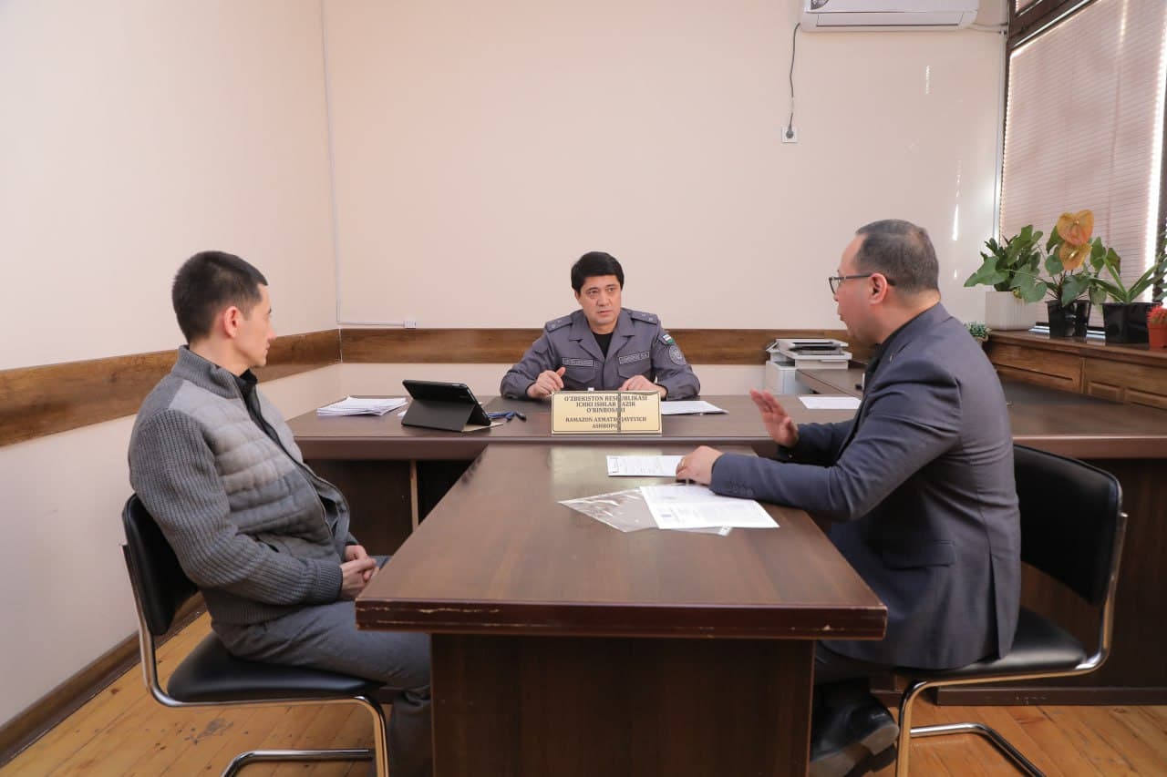 Ichki ishlar vazirligi va hududiy organlari tomonidan oʻtkazilgan sayyor qabullar