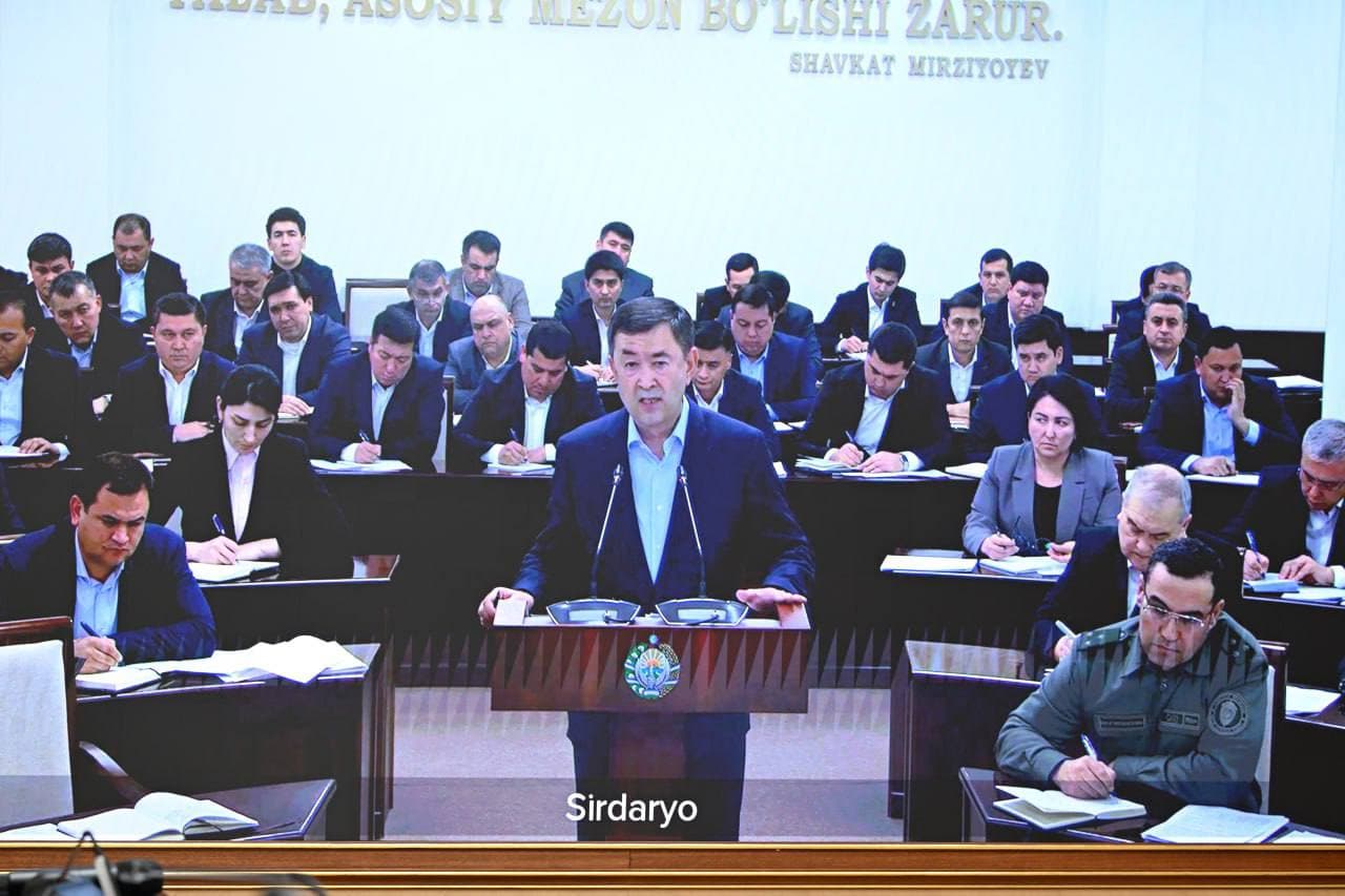 Sirdaryo viloyatida islohotlar natijadorligi va ustuvor vazifalar muhokama qilindi