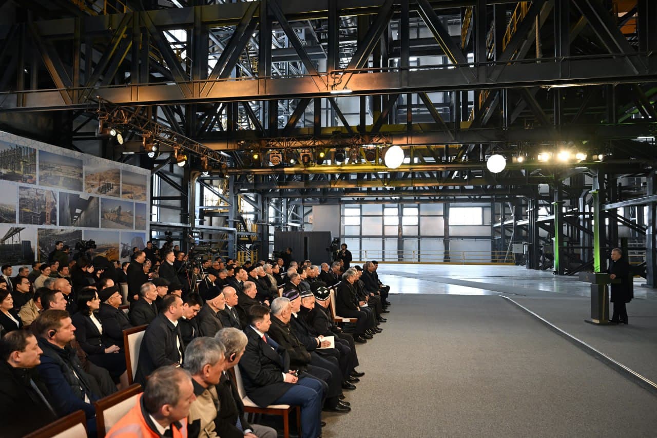 Olmaliqda yangi mis boyitish fabrikasining birinchi navbati ishga tushdi