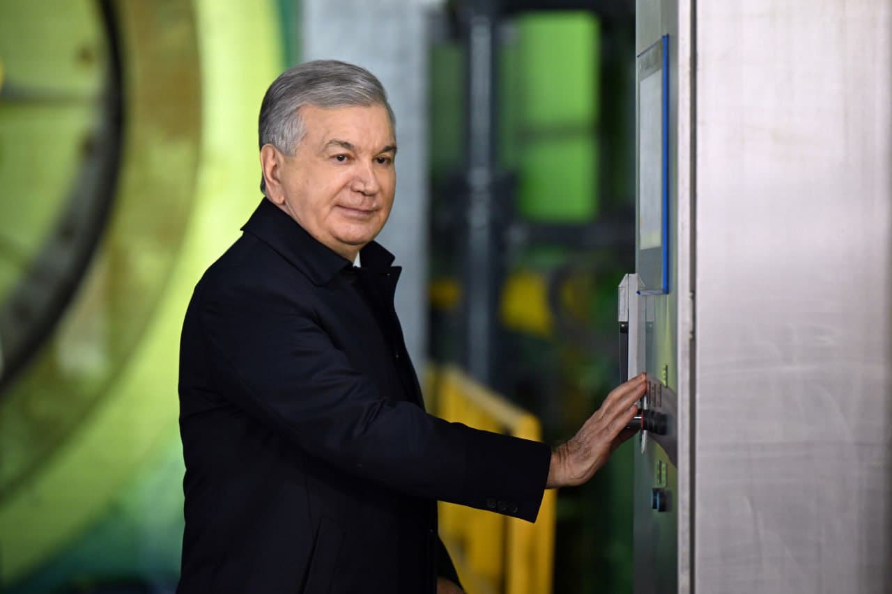 Olmaliqda yangi mis boyitish fabrikasining birinchi navbati ishga tushdi