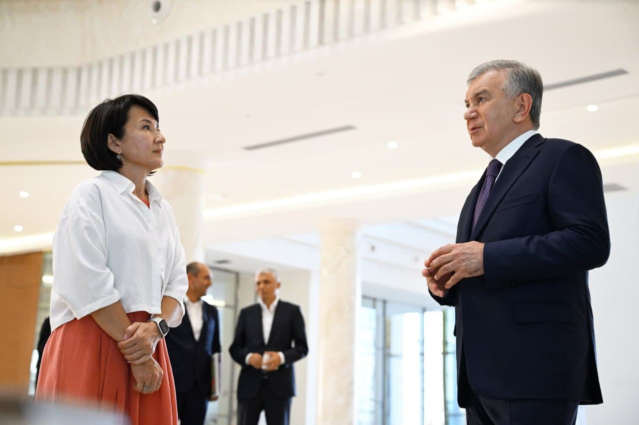 Yangi Toshkentdagi bunyodkorlik ishlari ko‘zdan kechirildi
