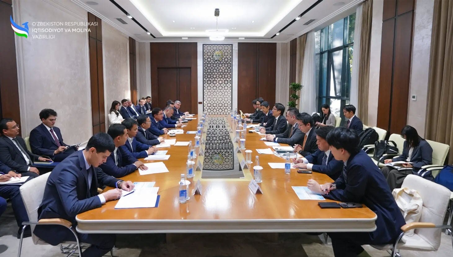 Areas of cooperation were discussed with representatives of the Japan Bank for International Cooperation
