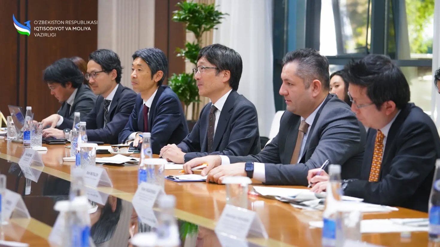 Areas of cooperation were discussed with representatives of the Japan Bank for International Cooperation